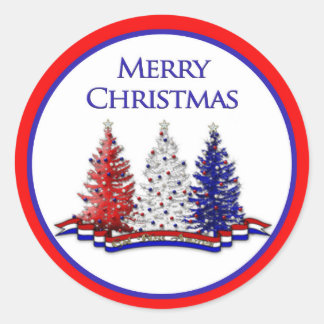 PATRIOTIC CHRISTMAS COLLECTION - STICKERS