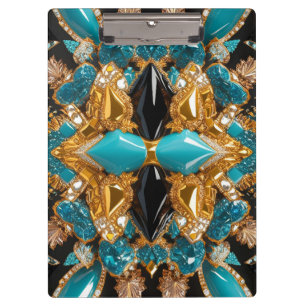 Patriotic Clipboard with Bahamas Colours