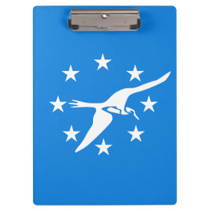 Patriotic Clipboard with flag of Corpus Christi