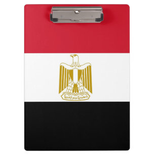 Patriotic Clipboard with flag of Egypt
