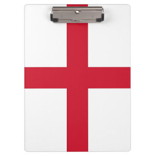 Patriotic Clipboard with flag of England, UK