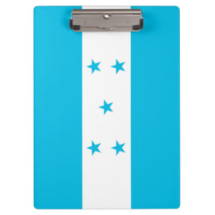 Patriotic Clipboard with flag of Honduras
