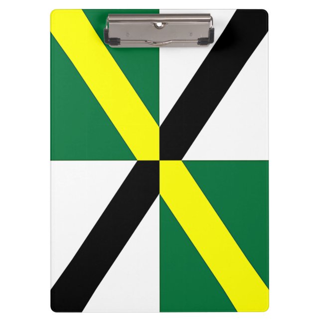 Patriotic Clipboard with flag of Monterey, USA (Front)