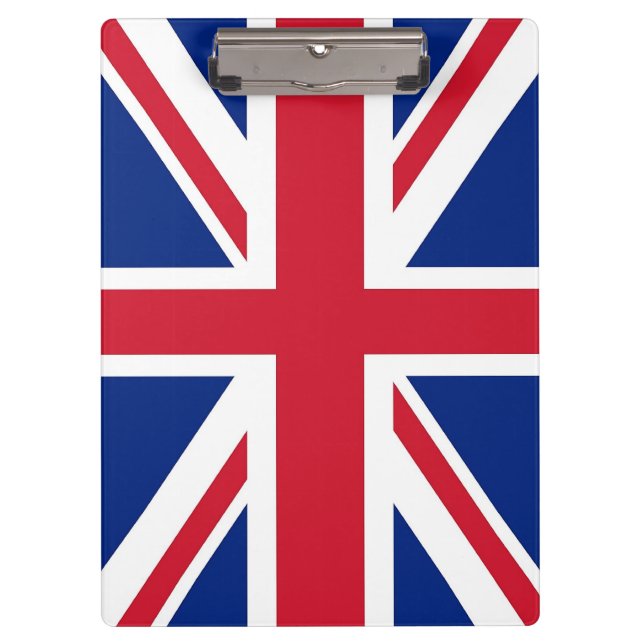 Patriotic Clipboard with flag of United Kingdom (Front)