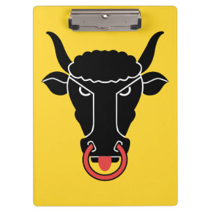 Patriotic Clipboard with flag of Uri, Switzerland