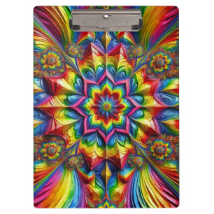 Patriotic Clipboard with LGBTQ Colours