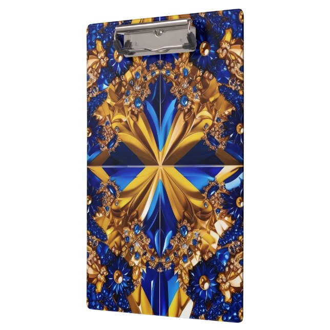 Patriotic Clipboard with Sweden Colours (Left)