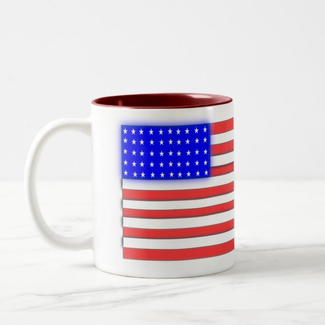 Patriotic Coffee Mug (Left)