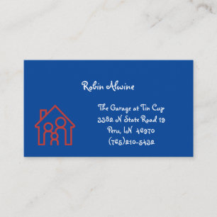 Patriotic Colours Custom Business Cards