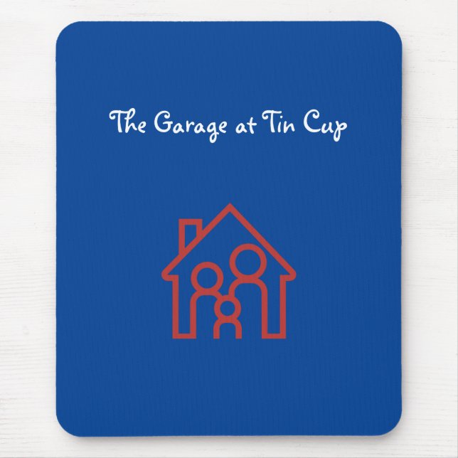 Patriotic Colours Custom Mouse or Desktop Pad Mouse Mat (Front)