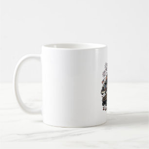 Patriotic Construction Vehicles Vintage Shirt Desi Coffee Mug