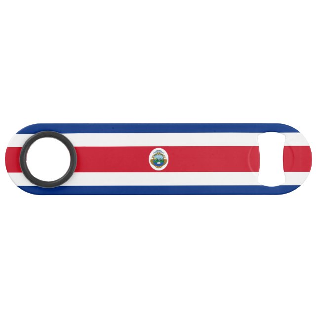 Patriotic Costa Rica Flag (Front (Horizontal))