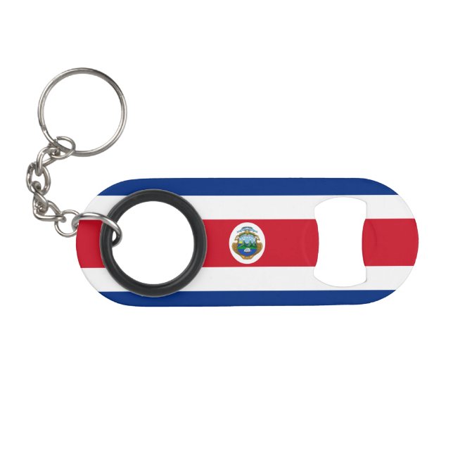 Patriotic Costa Rica Flag (Front (Horizontal))