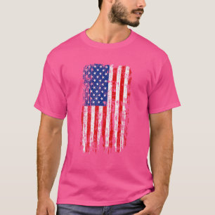 Patriotic Costume 4th Of July Outfit Vintage Ameri T-Shirt