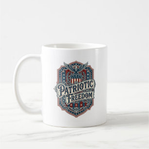 Patriotic Country Gospel Vector Graphic Tee Coffee Mug