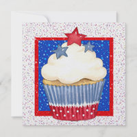 Patriotic Cupcake