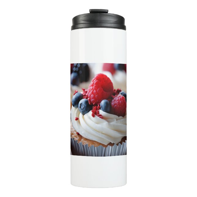 Patriotic Cupcake Thermal Tumbler (Front)