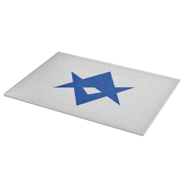 Patriotic cutting board with Flag of Toyota City (Corner)