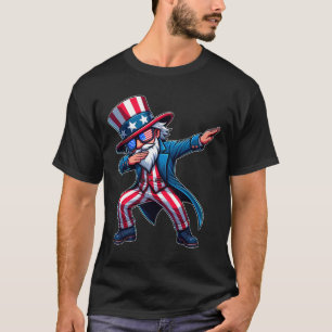 Patriotic Dabbing Uncle Sam Usa 4th Of July Mens B T-Shirt