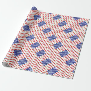 Patriotic Dachshund Wrapping Paper
