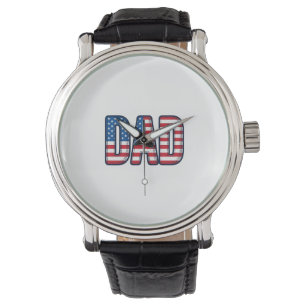 Patriotic DAD Vector Shirt Design_1 Watch