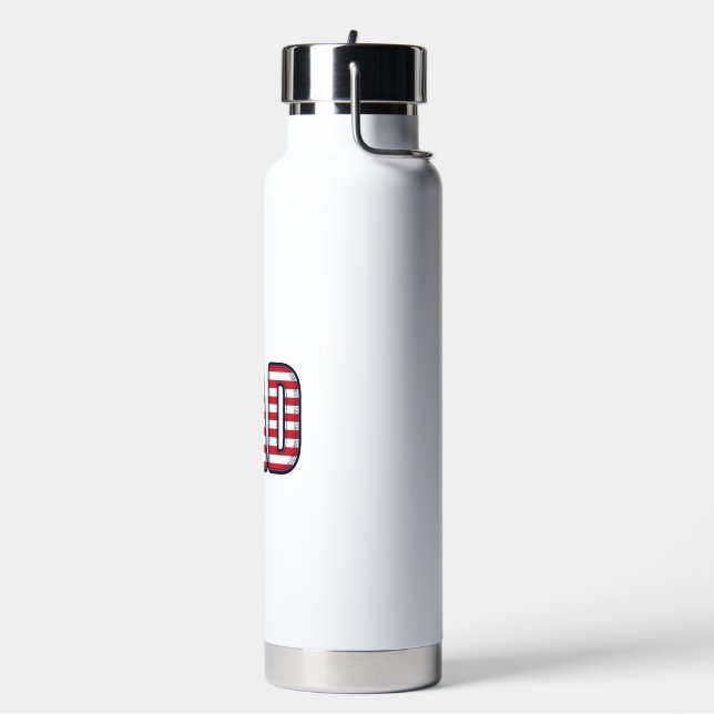 Patriotic DAD Vector Shirt Design_1 Water Bottle (Left)