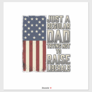 Patriotic Dad Vintage Flag Quote Shirt Design_1