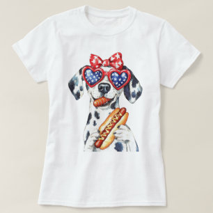 Patriotic Dalmation T-Shirt
