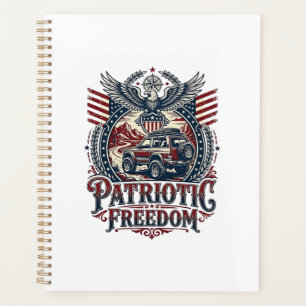 Patriotic Desert Road Explorer Planner