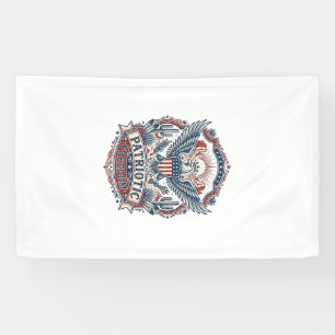 Patriotic Desert Southwest Pride Vector Graphic Te Banner