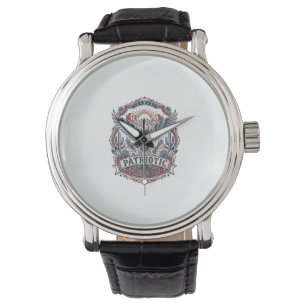 Patriotic Desert Southwest Pride Vector Graphic Te Watch
