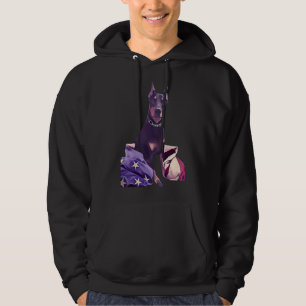 Patriotic Doberman 517 Hoodie