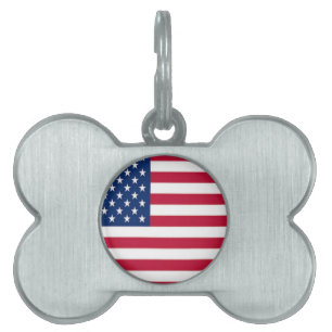 Patriotic Dog Jewellery - Tags - Pet Supplies - 4t