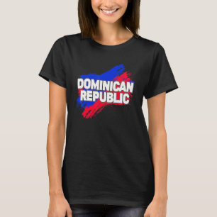 Patriotic Dominicana Pride Vintage Dominican Repub T-Shirt