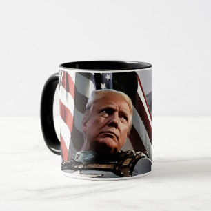 Patriotic Donald Trump Flag Mug