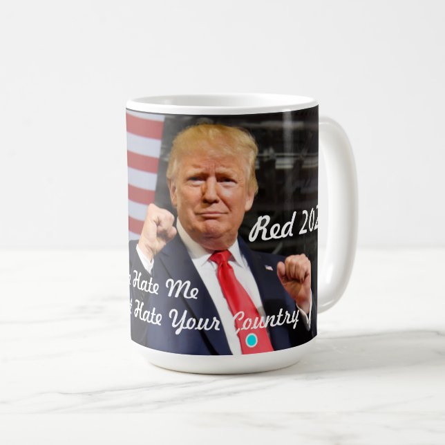 Patriotic Donald Trump Statement Election 2024  Coffee Mug (Front Right)