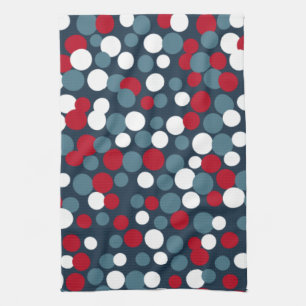 Patriotic Dots Kitchen Towel