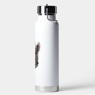 Patriotic Drummer Of Liberty Music Rock Metal Patr Water Bottle