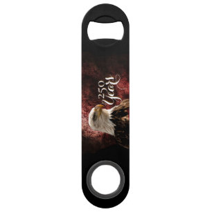 Patriotic Eagle 250 Years Bottle Opener