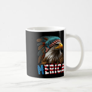 Patriotic Eagle American Flag 4th Of July Merica 3 Coffee Mug