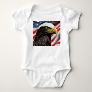 Patriotic/Eagle/American/USA  Baby Bodysuit