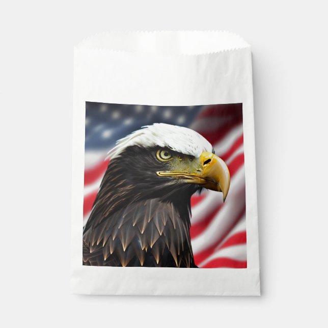 Patriotic/Eagle/American/USA  Favour Bags (Front)