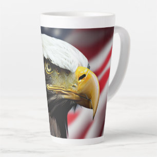 Patriotic/Eagle/American/USA  Latte Mug