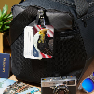 Patriotic/Eagle/American/USA  Luggage Tag