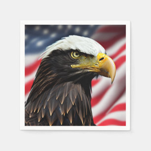 Patriotic/Eagle/American/USA Napkin