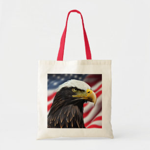 Patriotic/Eagle/American/USA Tote Bag