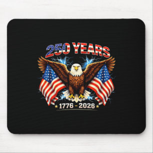 Patriotic Eagle And Flag 250 Years 1776-2026 _3 Mouse Mat