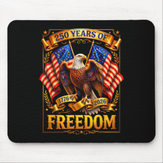 Patriotic Eagle And Flag 250 Years 1776-2026 4th O Mouse Mat