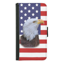 Patriotic  Eagle and USA Flag  Customisable