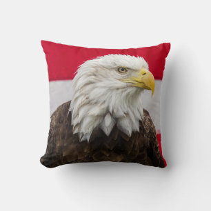 Patriotic Eagle Cushion